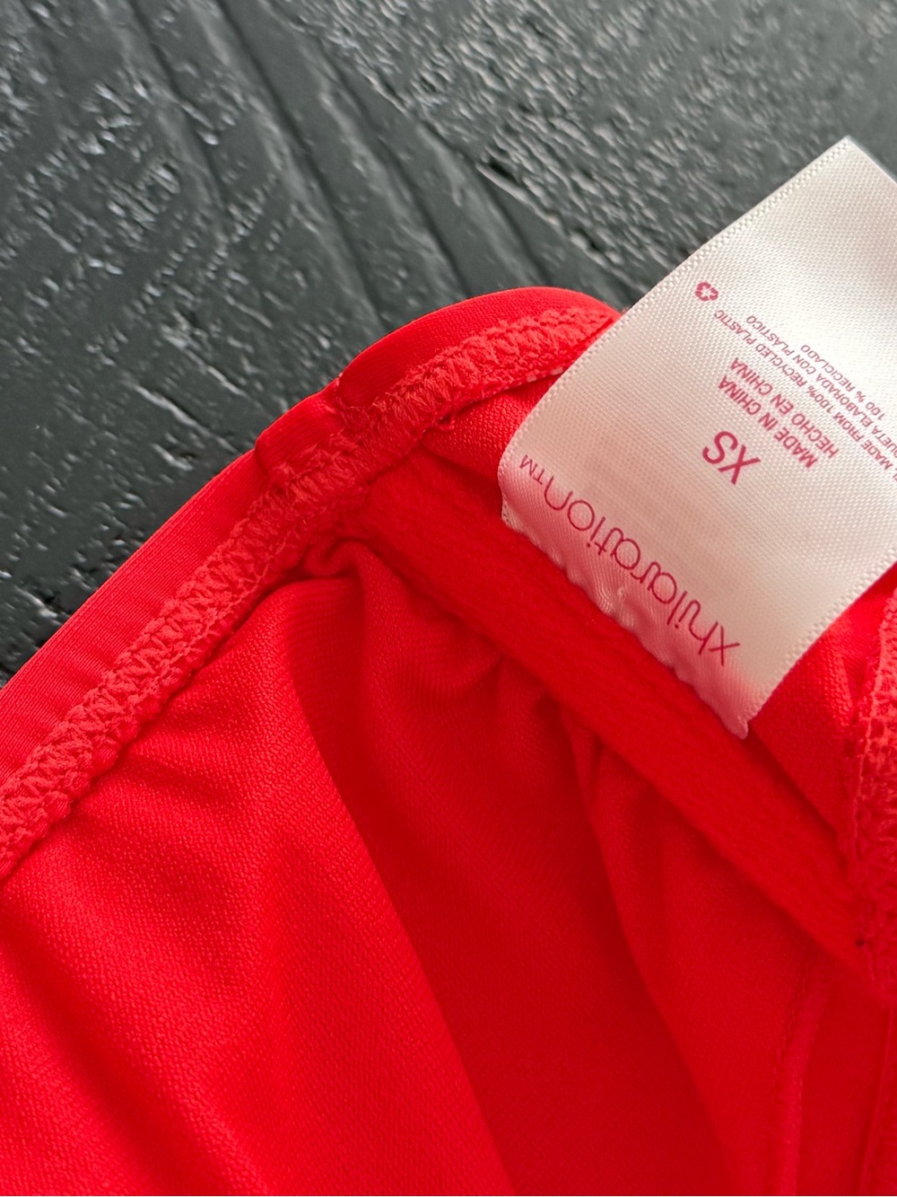 Xhilaration Red One-Shoulder Swim Top NEVER WORN!!! - Picture 3 of 3